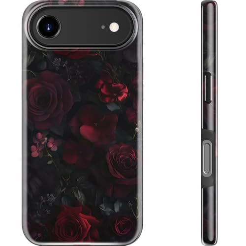 DEENAKIN Cute Case for iPhone Air,Preppy Floral,Wireless Charging