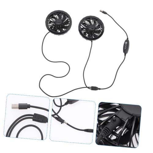 TOGEVAL Ventilateur de Refroidissement Faible Bruit USB Portable et Faible Consommation D'énergie, Compatible pour Vêtements Climatisés Gilet de Climatisation Chaud – vue 9