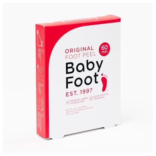 Foot Peel Mask - Baby Foot Original Exfoliant Foot Peel - Repair Rough Dry Cracked Feet and remove Dead Skin, Repair Heels and enjoy Baby Soft Smooth Feet 2.4 Fl. Oz. Lavender Scented Pair