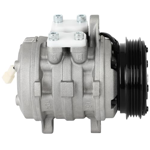 Image of CCIYU AC Compressor w /Clutch for Geo Metro 1.3L 1992-1994 | fits 1996-1998 X-90 1.6L 57380 Powerful Cooling Quiet Operation Zero Leak Durable Aluminum Alloy Lowers Energy Consumption
