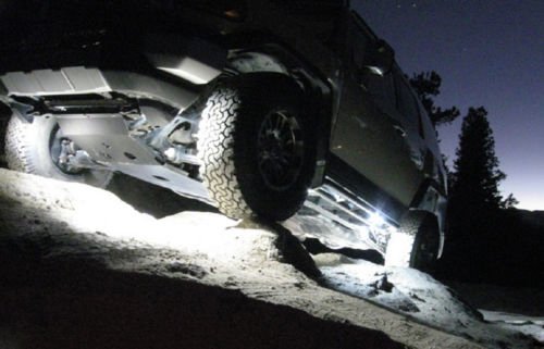 Yuk 10X Eagle Eye Drl Led Rock Lights For Jeep Atv Off Road Truck Under Trail Rig Lights (White) #TOP6