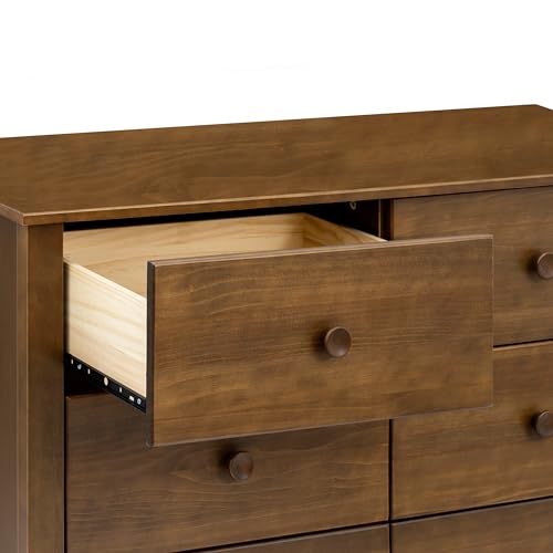 Babyletto Sprout 6-Drawer Double Dresser in Natural Walnut, Greenguard Gold Certified - Thumbnail 5
