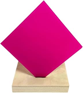 1/8" / 3mm Opaque Fuchsia Pink Recycled Acrylic Sheet (Fuchsia Pink, 24" x 24")