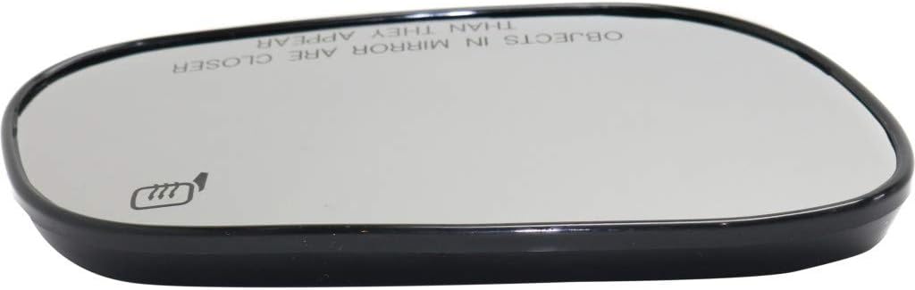 For Mercury Grand Marquis 2002-2011 Mirror Glass Passenger Side | Heated | w/Backing Plate | Convex Glass Type | Replacement For 1W7Z17K707AA | FO1325107