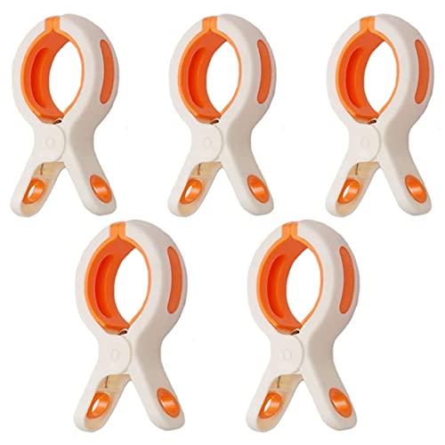 5 Stücke Große Badetuch Klammern Winddicht Strandtuch Clips Kunststoff...