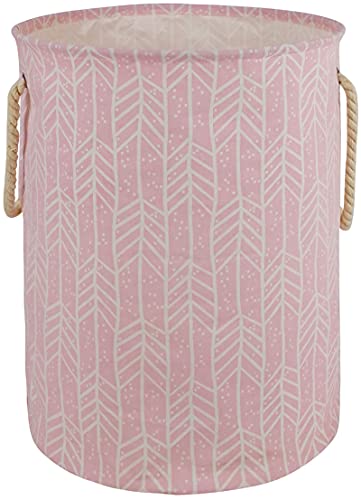 Image of VAIVUSTO Large Laundry Basket Canvas Storage Bins Baby Nursery Hamper for Boys and Girls Toy Box Gift Baskets for Home,Office,Home Decor