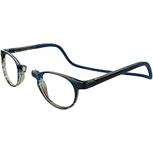 Clic Magnetic Reading Glasses - Adjustable Neck Hanging Readers - Secure Fit with Soft Headband - Taku S-XL