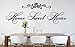 Produktbild rs-interhandel Wandtattoo Spruch Home Sweet Home/Nr.850 / Größe ca.60cm x 22cm in Wunschfarbe