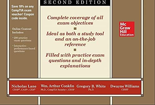 CASP+ CompTIA Advanced Security Practitioner Certification All-in-One Exam Guide, Second Edition (Exam CAS-003)