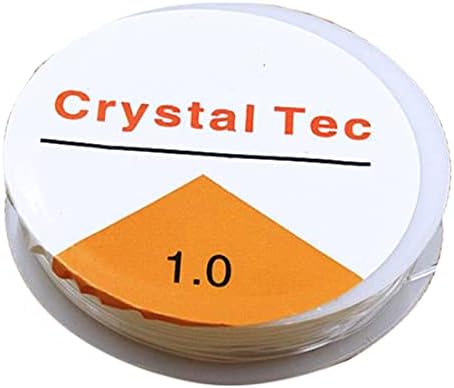 Clear Stretch Elastic 1mm 5 metres Elastic Beaded String for DIY Jewellery Making Necklace Bracelet Beading Thread