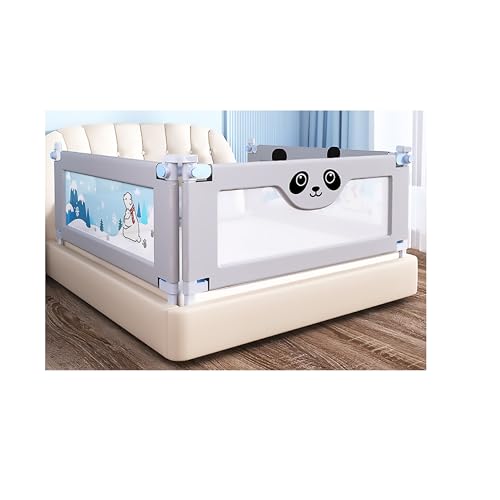 Image of Bed Rails for Toddler,Adjustable Height Bed Rail Bed Rail Guards