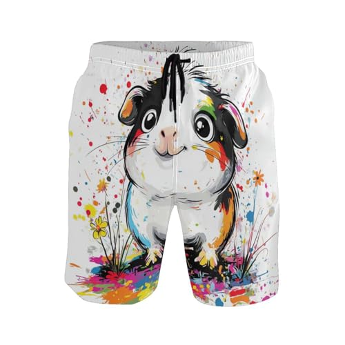 Short de bain Sweet Guinea Pig idéal pour s'amuser en famille au parc aquatique tout l'été