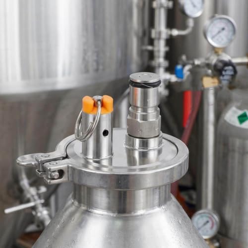 Tapas de extremo de triple abrazadera para elaboración de cerveza en barril 4