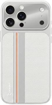 Zebana Apple iPhone 13 Pro ile Uyumlu K l f Zebana Rivon M-safe K l f iPhone 17 Pro Max G r n ml  Gri