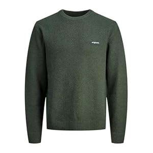 JACK & JONES Herren Jorsilverlake Knit Crew Neck Strickpullover