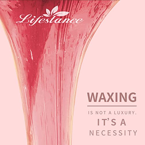 2.5Lb Wax Beads Hair Removal Kit Lifestance Hard Wax Beans Brazilian Bikini Wax Beads With 30 Applicators Rose Wax For Face Facial Body Legs Women Men Large Pearl Beads For Wax Warmers Rose Wax #TOP3