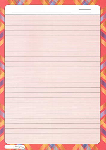 Image of Alvika - Pack of - 40 Design - J002 A4 Size 140 GSM One Side Ruled Multipurpose Designer Colored Art & Craft Sheets for Scrapbooking, Projects