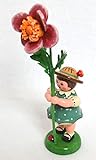 Hubrig Blumenmädchen 11cm Blumenkind mit Heckenrose