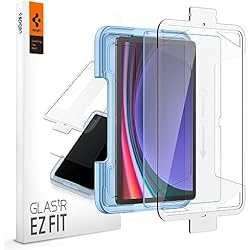 Spigen Tempered Glass Screen Protector [GlasTR EZ FIT] Designed for Galaxy Tab S10 Lite | Galaxy Tab S10 FE | Galaxy Tab S9 | Galaxy Tab S9 FE [9H Hardness/Case-Friendly]
