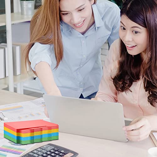 96 Pcs 5”×8” Tabbed Index Cards Guides Index Cards Guide Dividers The Blank Index Cards Guide Color Note Cards With Blank Tabs For Studying Working Office School Business Home Supplies #TOP4