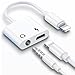 Produktbild Tayte Kopfhörer Jack Adapter für iPhone Dongle auf 3,5mm [MFi Certified] 2-in-1 Ladegerät und Aux Audio Splitter Kopfhörer-Adapter Konverter kompatibel mit iPhone 14 13 12 11 XS XR 8 7