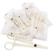 Disposable Piercing Clamps - Combofix 10Pcs Disposable Piercing Forceps Clamp Slotted Navel Forceps Round Open Piercing Plier Tattoo Piercing Tools Piercing SuppliesType-2