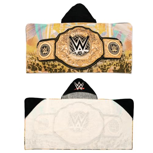 WWE Wrestling Kids Super Soft Bath/Pool/Beach Soft Cotton Terry Hooded Towel Wrap, 24 in x 50 in, (100% Officially Licensed Product) by Franco by Franco - Used condition - US$17.53