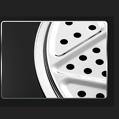 2 Pack 11-Inch Pressure Cooker Canner Rack, Stainless Steel Canning Rack Round Steamer Rack For Canner Steamed Stuffed Bun Dumpling Vegetables Fish #TOP5