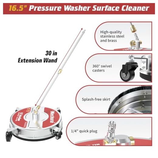 MECHURA 16.5" Pressure Washer Surface Cleaner