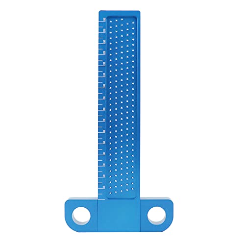 Jauge de marquage millimétrée 160 mm et équerre rigide de menuiserie