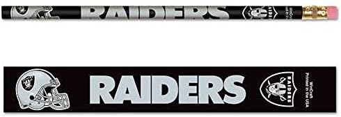 WinCraft NFL Oakland Raiders 15561041 Pencil (6 Pack)