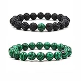 La pulsera de cuentas naturales es adecuada para todas las edades. Día de San Valentín, aniversario, cumpleaños, día de la madre, Navidad, graduación, etc. para ti, amante, amigos cercanos y familia.