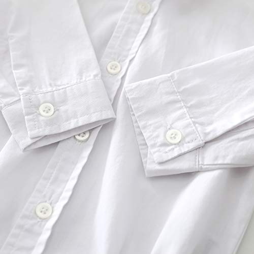 Image of MOMOLAND Infant Baby Boys Woven Button Up Bodysuit Shirt With Bow Tie, Dinosaur, 0-3 Months