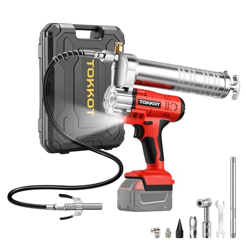Image of Cordless Grease Gun Compatible with Milwaukee M18 18V Battery