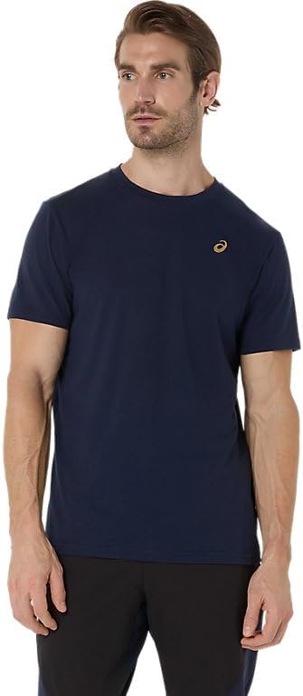 ASICS Men's Spiral Embroidery TEE Training Apparel