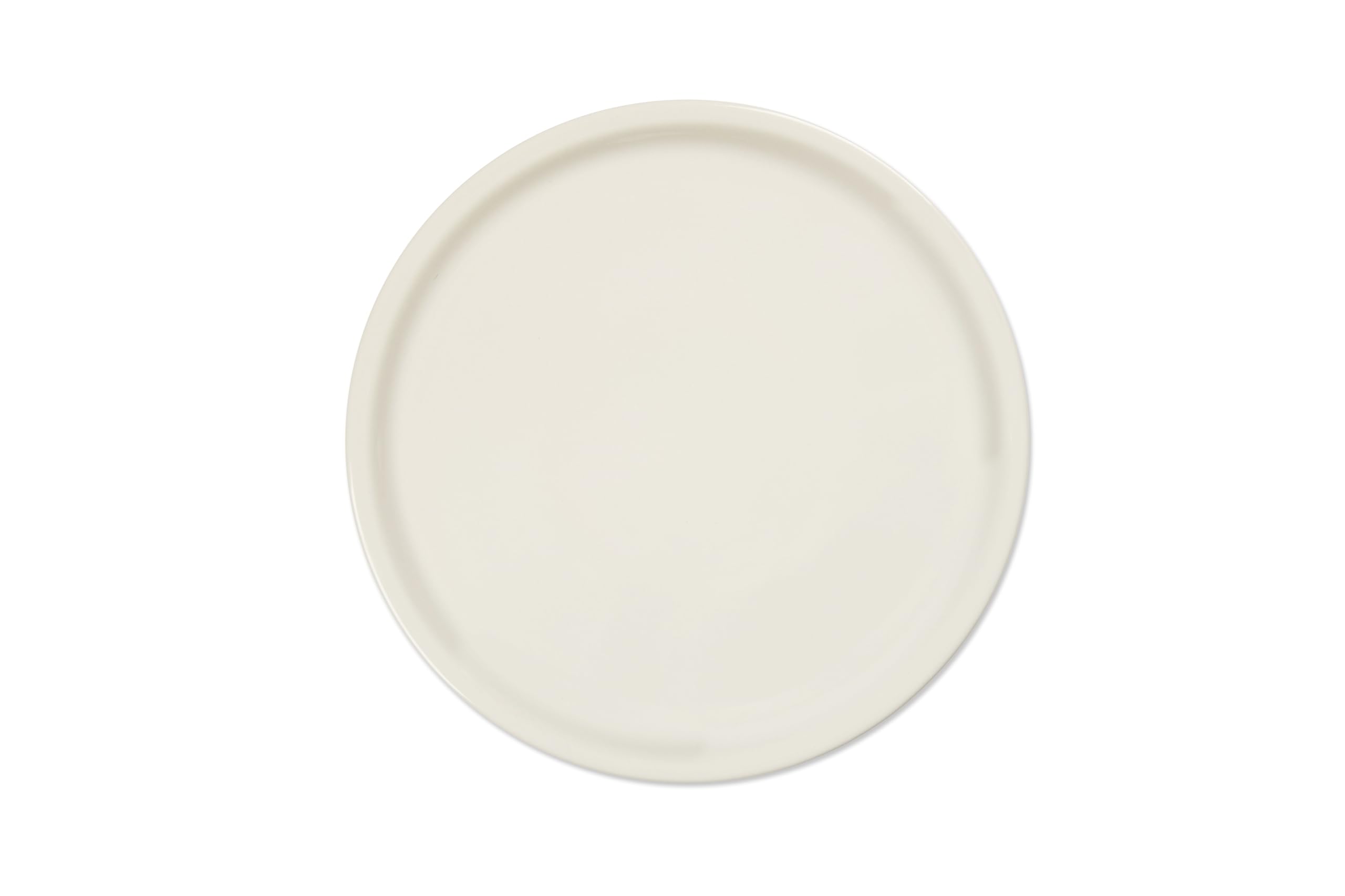 Excelsa White Home Set of 6 Pizza Plates, White Porcelain, 30.5 cm