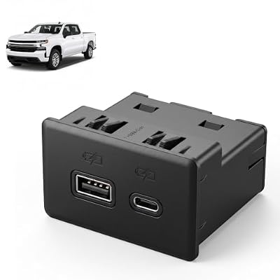 13525889 13540949 Rear Dual Charge USB Port Compatible with Chevy GMC