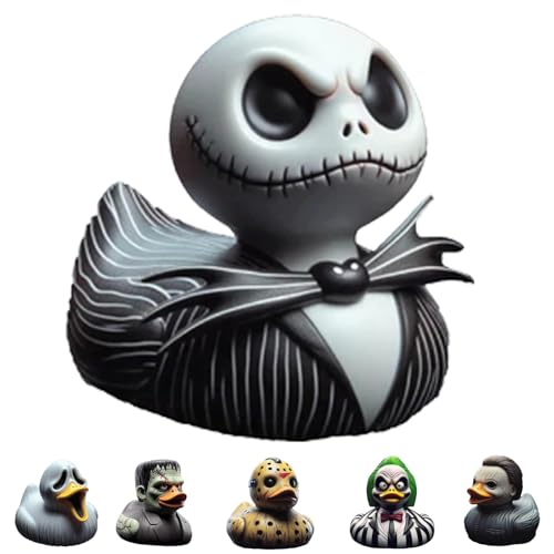 Horror Movie Character Duck, 3.5-Inch Resin
