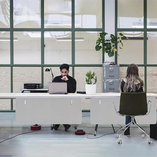 Panneaux sous table pour étudiants bloquant les reflets et les regards - 3