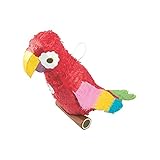 Parrot Bird Pinata for Party - Event and Birthday Decor - 1 Piece, 20 Inches Tall