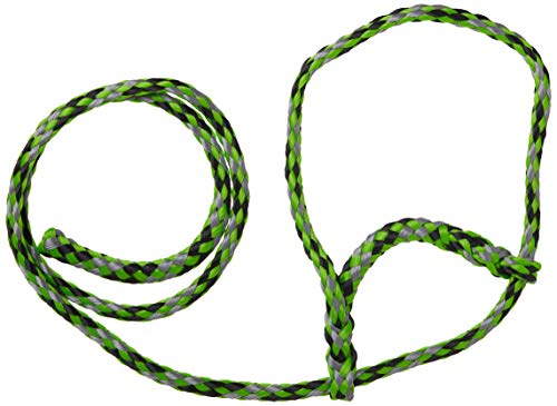 Weaver Leather Poly Rope Sheep Halter with Snap, Blue/Lime