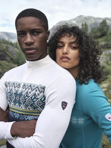 Dale of Norway Vail Masculine Base Layer - Wool Half Zip Sweater - Slim Fit3