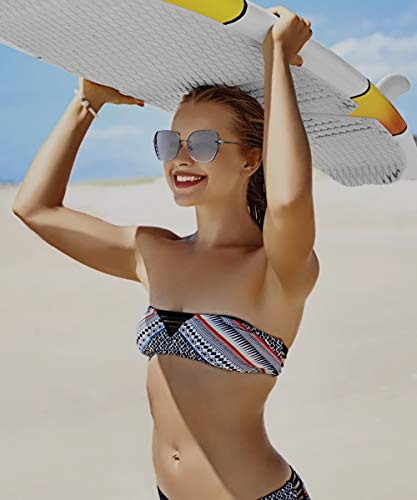 ROSA&ROSE Occhiali da Sole Donna Classici Metallo