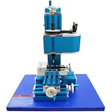 AC100V-240V Mini Drilling and Milling Machine 24W Soft Metal Working Mill/Drill Teaching Drilling and Milling Machine for Students and Hobbyists