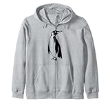 penguin logo Zip Hoodie