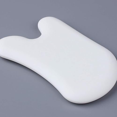 Miniatura 4 de ARTIBETTER Herramienta de masaje de cerámica Gua Sha, tablero de guasha, raspador reafirmante facial para raspar Gua Sha, raspador para salón
