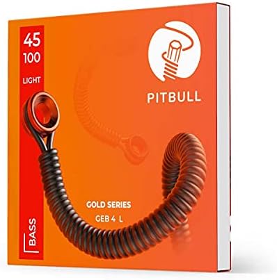 Pitbull Bass Guitar Strings Gold Series 4 String SET(45-100 Light)