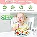 Bella's Friends Stainless Steel Kids Plates 8