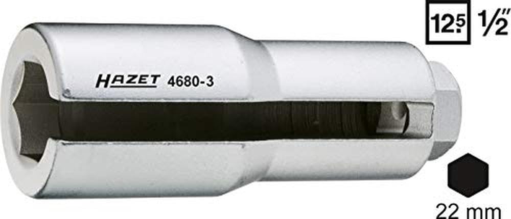 Hazet 4680-3 Lambda Probe (Oxygen Sensor) Socket
