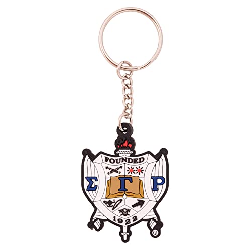 Desert Cactus Sigma Gamma Rho Keychain Decorative PVC Material Durable